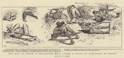 The Way to Shoot, návrh vytvořený po Studiu postojů v Bisley od William Ralston